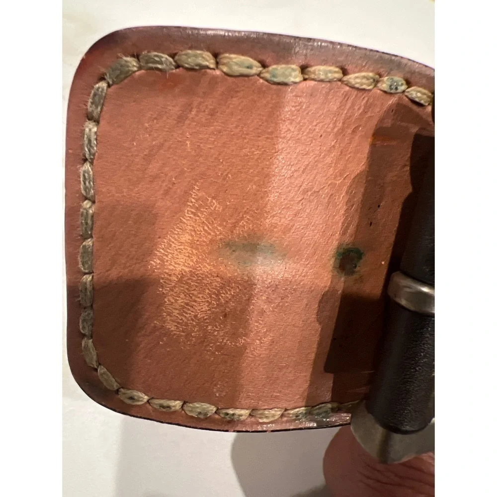 Vintage ARMANI JEANS LEATHER MEN’S BELT